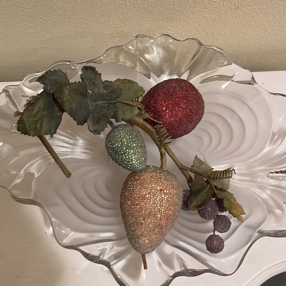 Vintage Beaded Fruit